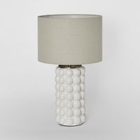 Condotti White Table Lamp & Shade