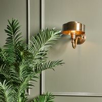 Gadsby Wall Light Antique Brass