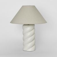 Twist Column Lamp & Shade