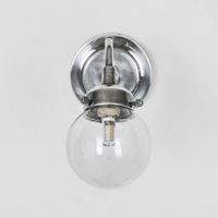 Beacon Outdoor Wall Lamp Antique Silver