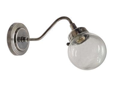 Beacon Outdoor Wall Lamp Antique Silver