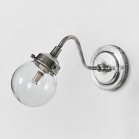 Beacon Outdoor Wall Lamp Antique Silver