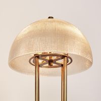 Victor Table Lamp With Textured Glass