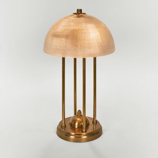 Victor Table Lamp With Textured Glass