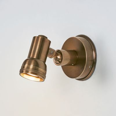 Carter Mini Wall Light Antique Brass