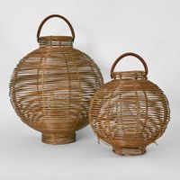 Eva Rattan Lantern Small