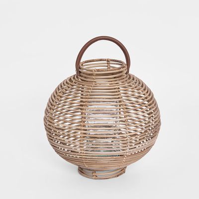 Eva Rattan Lantern Small