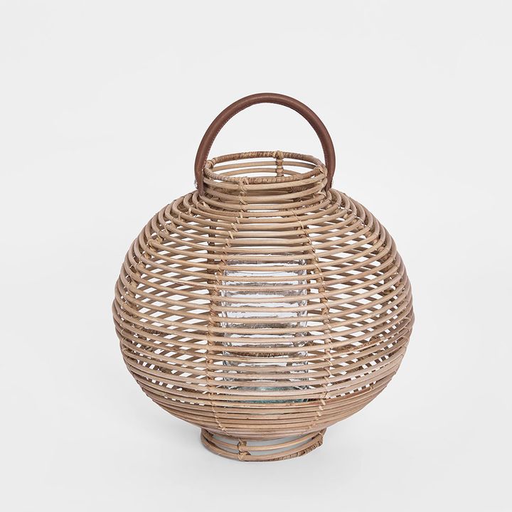 Eva Rattan Lantern Small
