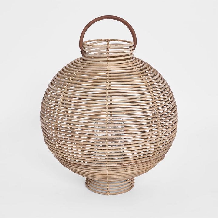 Eva Rattan Lantern Large