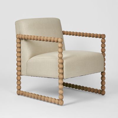 Bobbin Oak Chair Natural/Linen