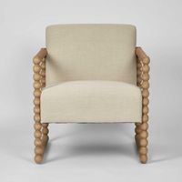 Bobbin Oak ArmChair Natural/Linen