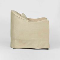 Ville Armchair Slip Cover Linen Natural