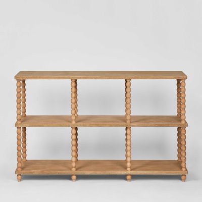 Bobbin Oak Console Natural 140cm