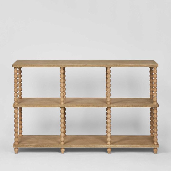Bobbin Oak Console Natural 140cm