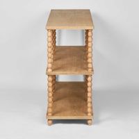 Bobbin Oak Console Natural 140cm