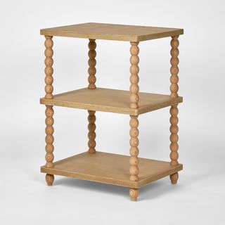 Bobbin Oak Side Table Natural