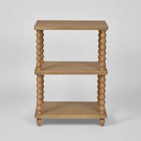 Bobbin Oak Side Table Natural