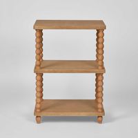 Bobbin Oak Side Table Natural