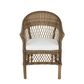 Marco Aluminium Synthetic Wicker Chair Natural -Outdoor