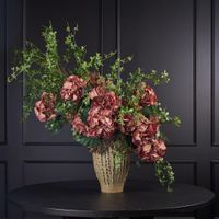 Hydrangea Large Stem With Leaves 75cm