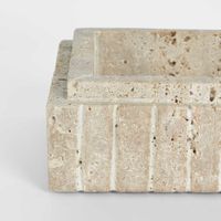 Trey Travertine Box
