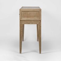 Columbus Oak 6 Drawer Console Hall Table