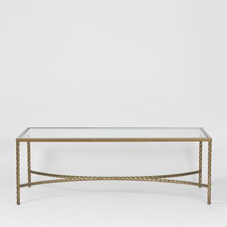 Palais Rectangular Coffee Table Gold