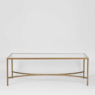 Palais Rectangular Coffee Table Gold