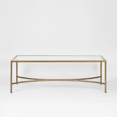 Palais Rectangular Coffee Table Gold
