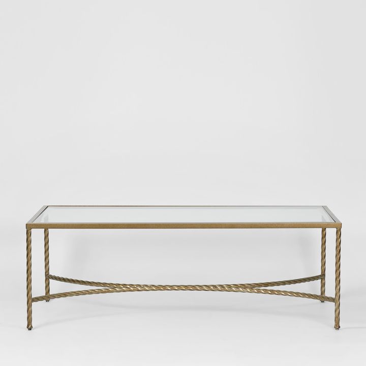 Palais Rectangular Coffee Table Gold