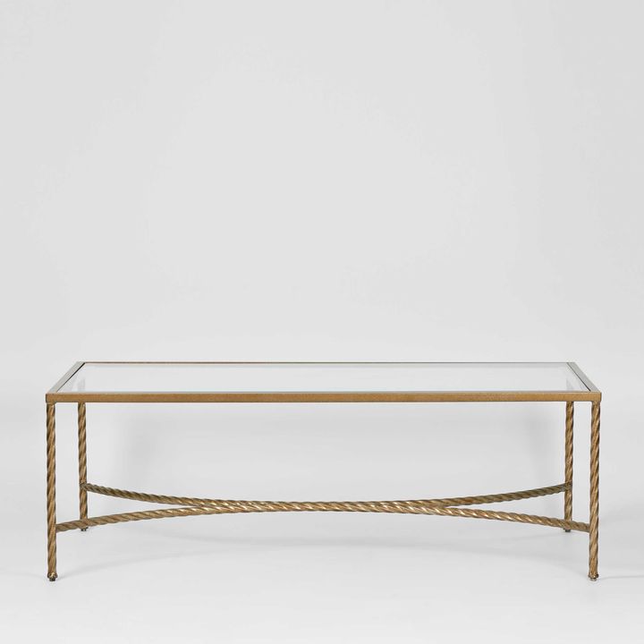 Palais Rectangular Coffee Table Gold