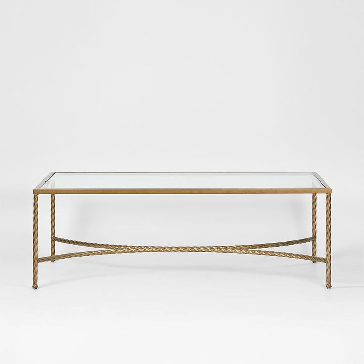 Palais Rectangular Coffee Table Gold