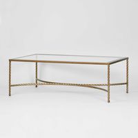 Palais Rectangular Coffee Table Gold