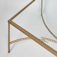 Palais Rectangular Coffee Table Gold