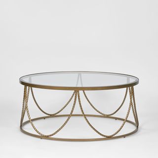 Palais Round Coffee Table Gold