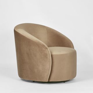 Sierra Swivel Chair Toffee