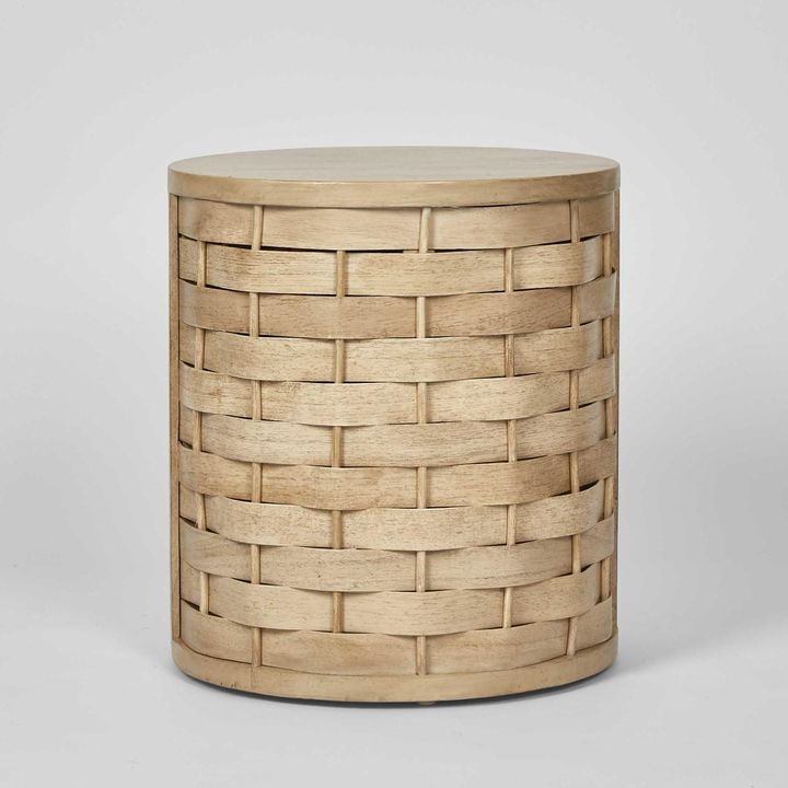Weave side Table Natural