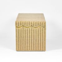 Belle Rattan Storage Bench Natural