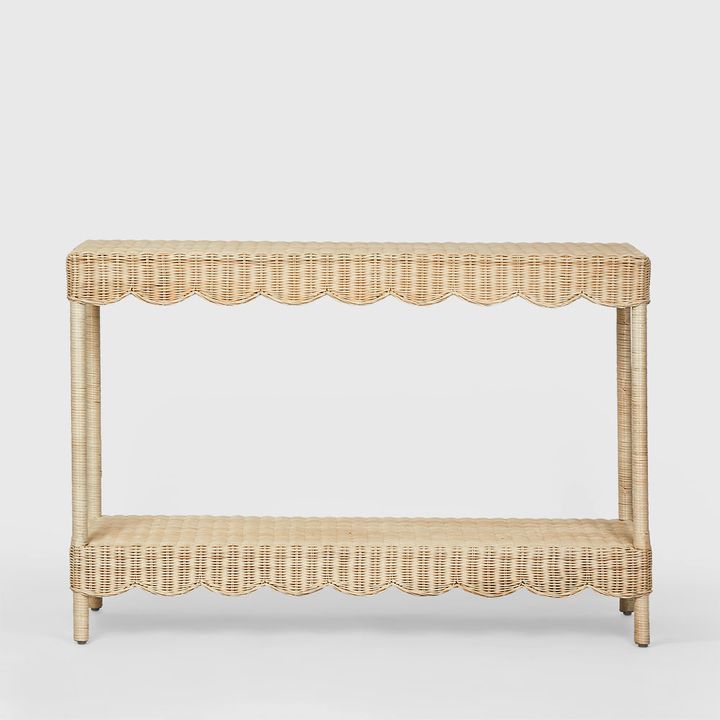 Belle Rattan Console