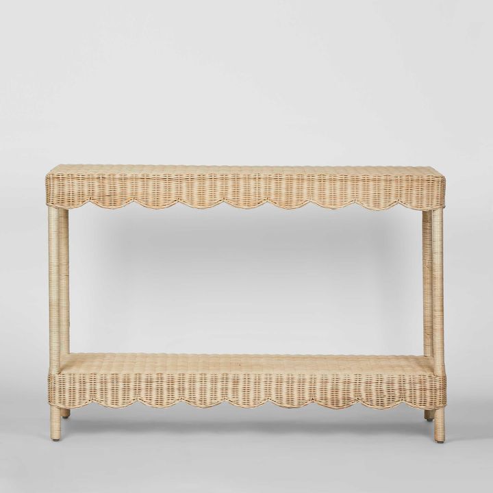 Belle Rattan Console Outdoor Undercover