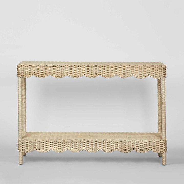 Belle Rattan Console