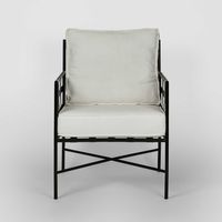 Sheffield Iron Lounge Chair -Outdoor