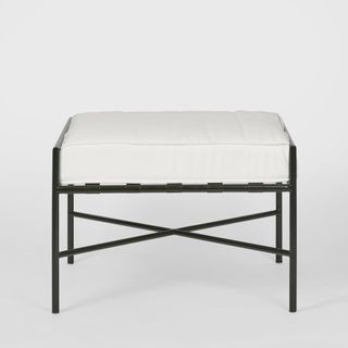 Sheffield Iron Ottoman -Outdoor