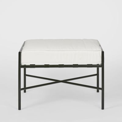 Sheffield Iron Ottoman -Outdoor