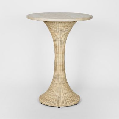 Belmont Rattan Bar Table 80cm - Alfresco