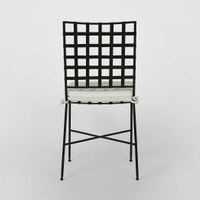 Sheffield Iron Dining Chair with cushion -Outdoor