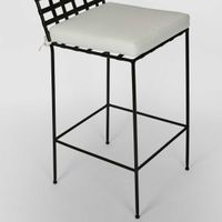 Sheffield Iron Bar Chair with cushion -Outdoor