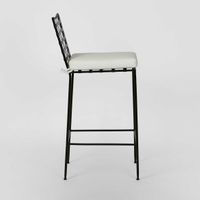 Sheffield Iron Bar Chair with cushion -Outdoor