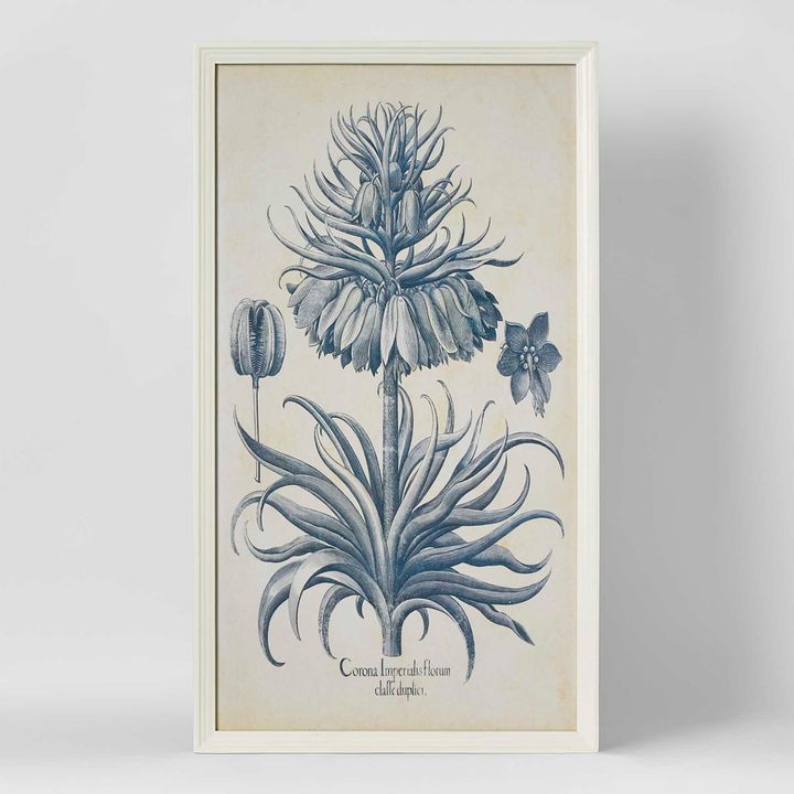 Blue Botanics Wall Art B