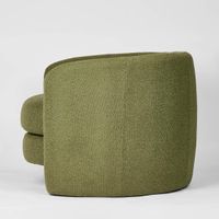 Cora ArmChair Olive Boucle
